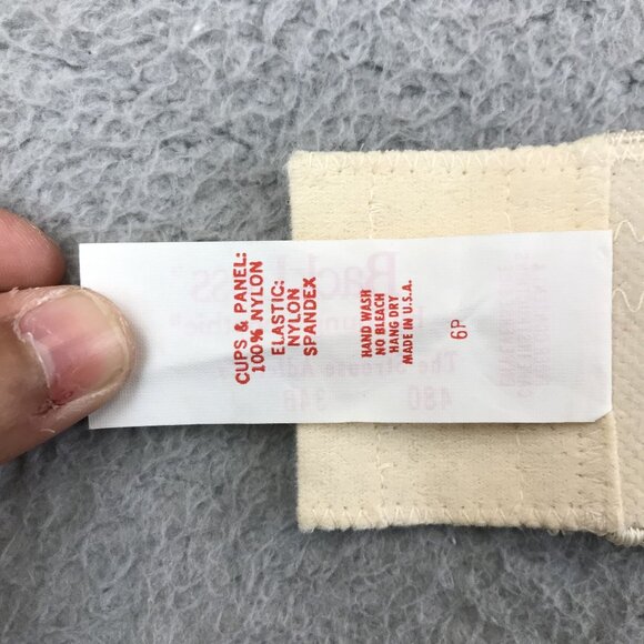 Vintage Backless Lace Bustier 34B By Strouse Adler Co. - Picture 6 of 7